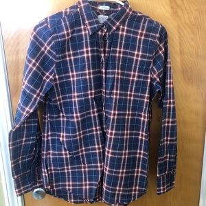 JCrew Boyfriend Plaid Shirt